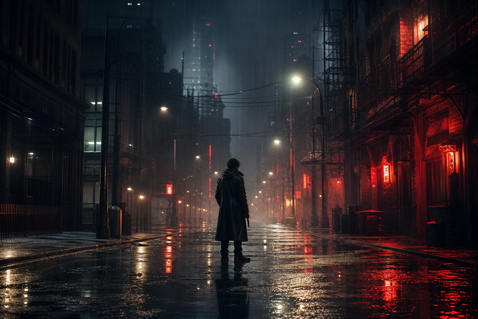 GPT Image 2 neo-noir opening keyframe prompt preview