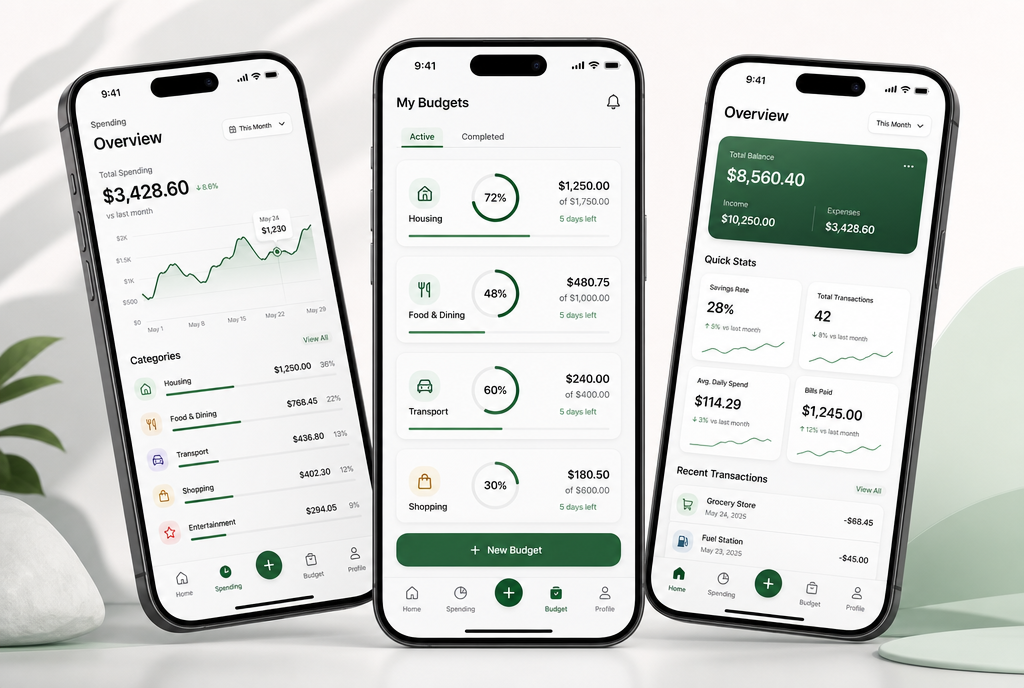GPT Image 2 mobile finance app mockup prompt preview